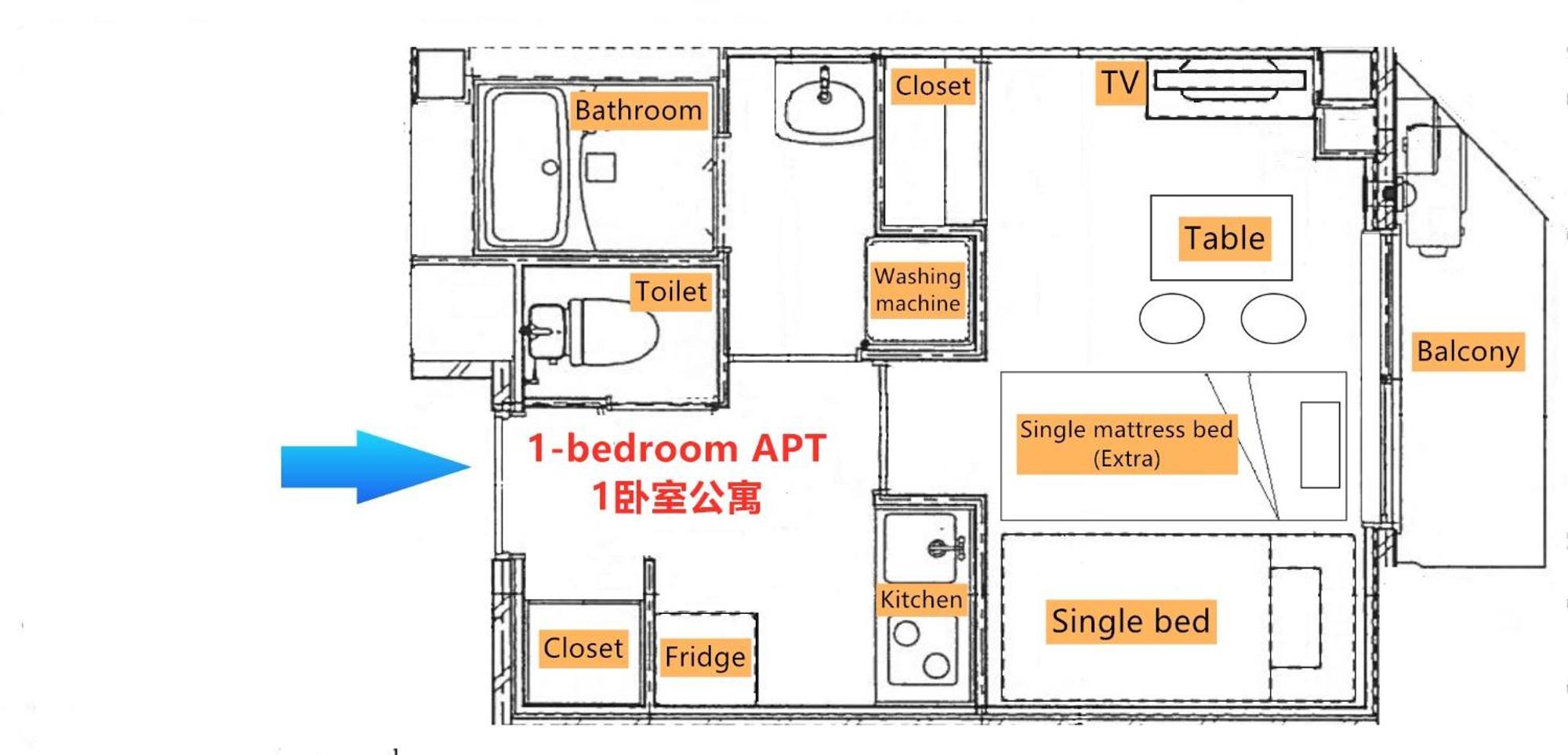 Apartemen Ryogoku Cosy Apartｍent 6mins To Metro On Foot *